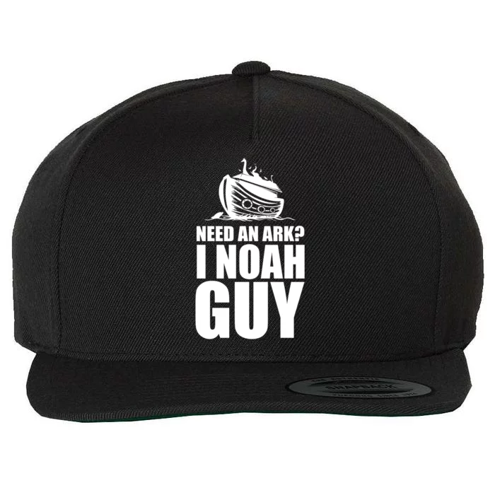 Need An Ark I Noah Guy Wool Snapback Cap