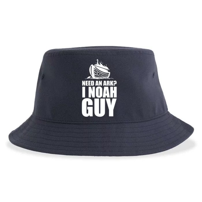 Need An Ark I Noah Guy Sustainable Bucket Hat