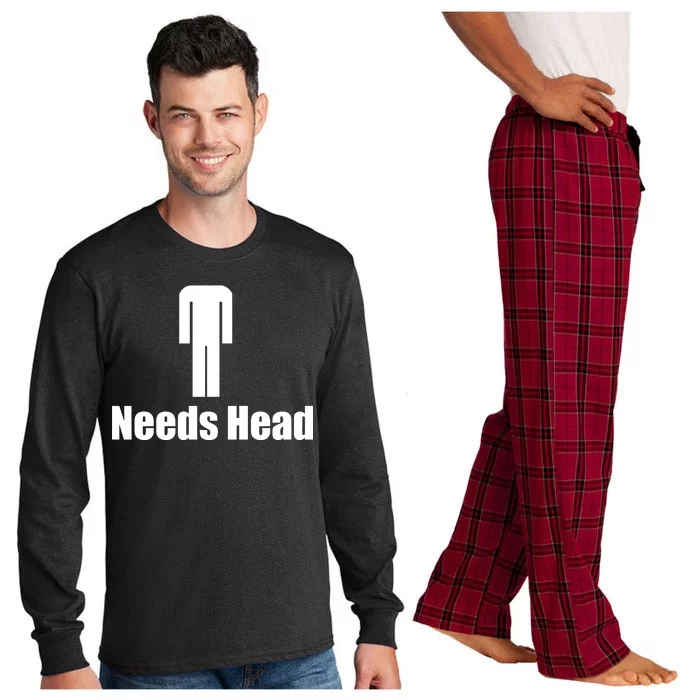 Needs Head Long Sleeve Pajama Set