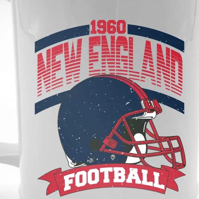 New England Football Team Supporter Front & Back Beer Stein