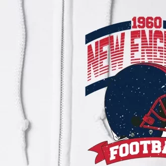 New England Football Team Supporter Full Zip Hoodie