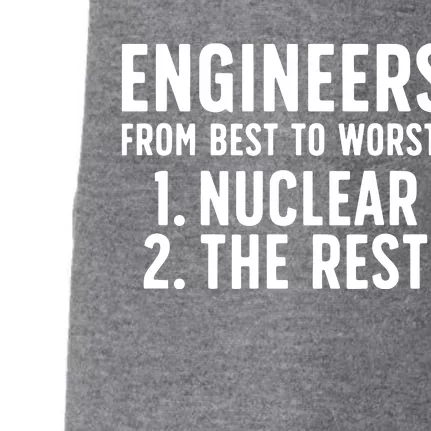 Nuclear Engineer Funny Nuclear Engineering Doggie 3-End Fleece Hoodie