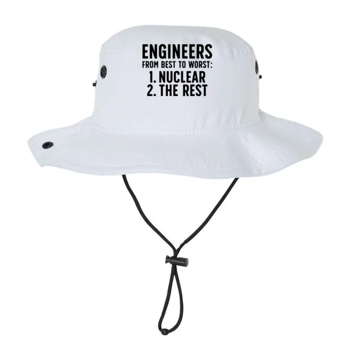 Nuclear Engineer Funny Nuclear Engineering Legacy Cool Fit Booney Bucket Hat