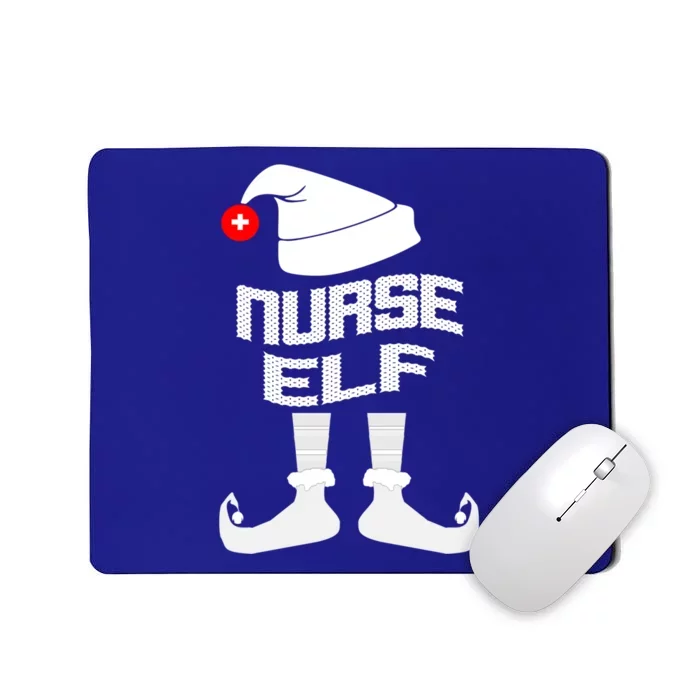 Nurse Elf Group Matching Family Christmas Gift Funny Meaningful Gift Mousepad