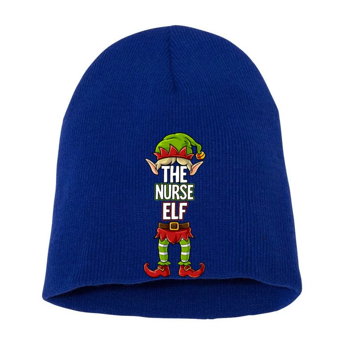 Nurse Elf Gift Short Acrylic Beanie