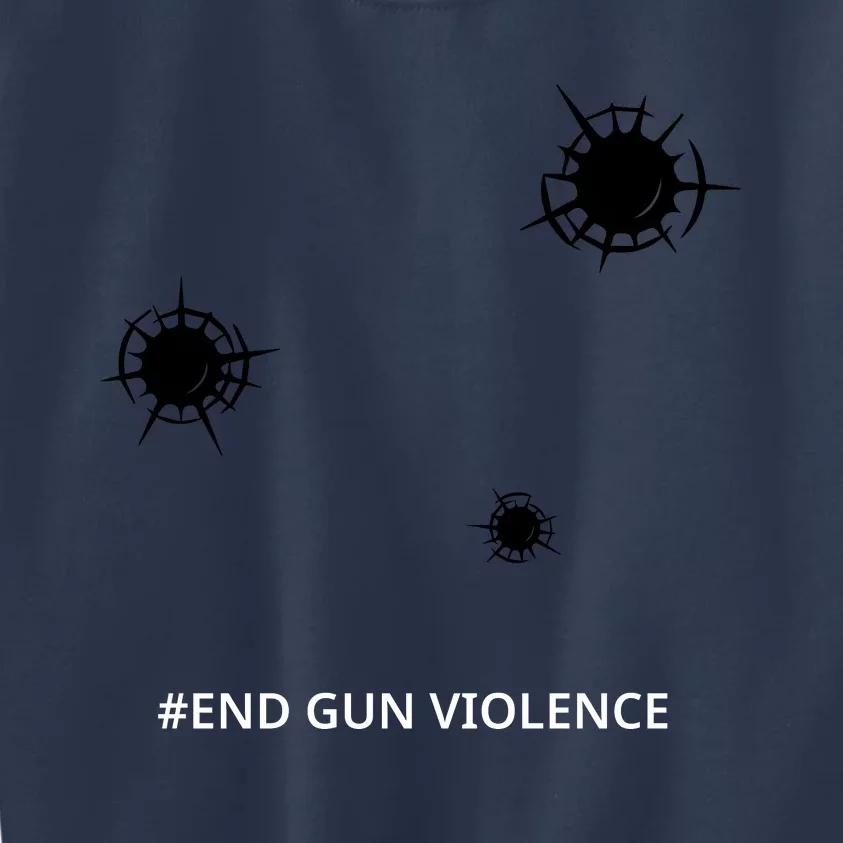 National End Gun Violence Awareness Day Enough End Gun Kids Sweatshirt