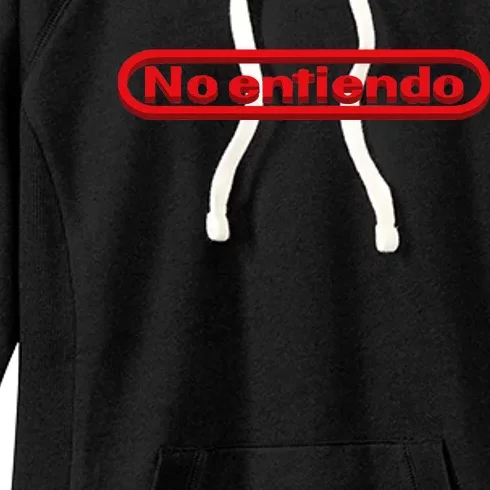 No Entiendo I Dont Understand Funny Spanish Women's Fleece Hoodie