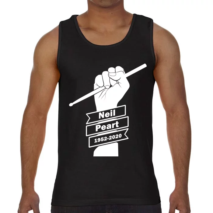 Neil Peart In Loving Memory Greatest Drummer Comfort Colors® Tank Top