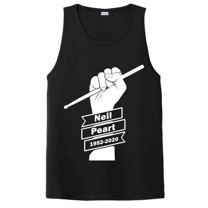 Neil Peart In Loving Memory Greatest Drummer Performance Tank