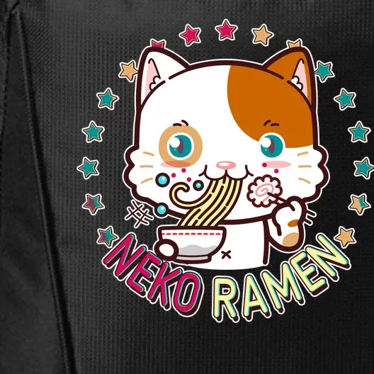 Neko Ramen Noodle Cat City Backpack