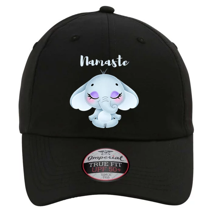 Namaste Elephant Lotus Yoga Pose For Yoga Teacher Cute Gift The Original Performance Cap