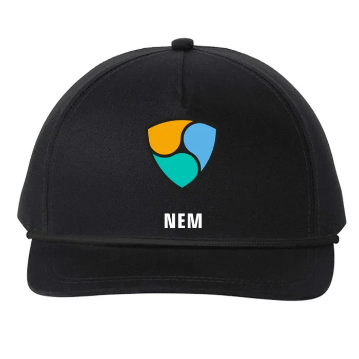 Nem Classic Snapback Five-Panel Rope Hat