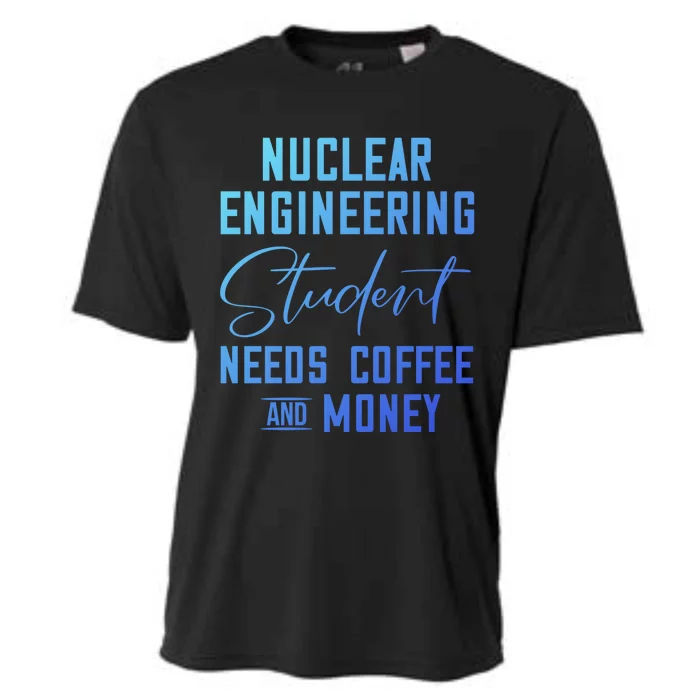 Nuclear Engineering Major Student Coffee Lover Cool Gift Cooling Performance Crew T-Shirt