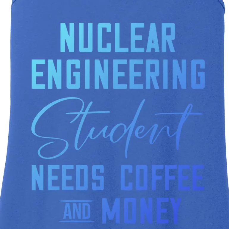 Nuclear Engineering Major Student Coffee Lover Cool Gift Ladies Essential Tank