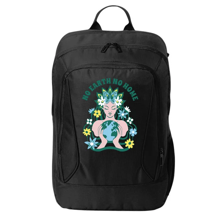 No Earth No Home Female Nature City Backpack