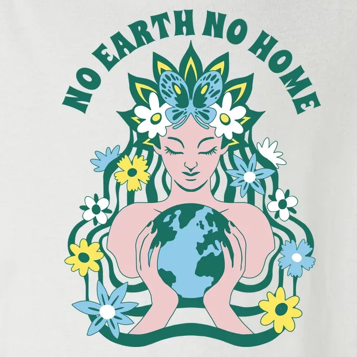 No Earth No Home Female Nature Toddler Long Sleeve Shirt