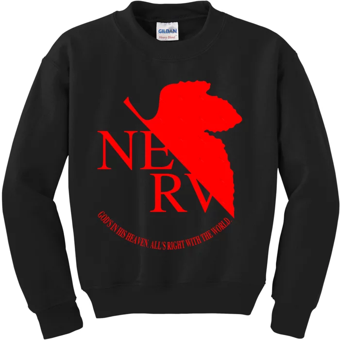 Neon Evangelion Kids Sweatshirt