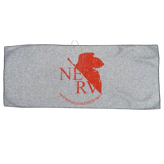 Nerv Evangelion Large Microfiber Waffle Golf Towel