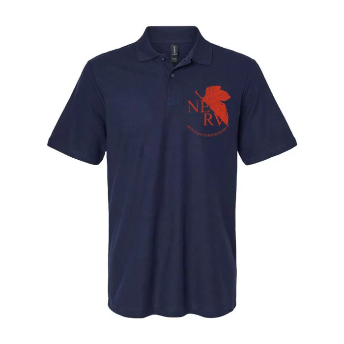 Nerv Evangelion Softstyle Adult Sport Polo