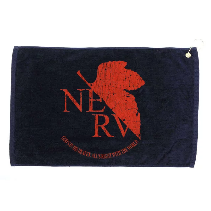 Nerv Evangelion Grommeted Golf Towel