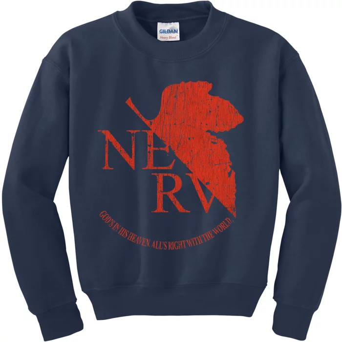 Nerv Evangelion Kids Sweatshirt