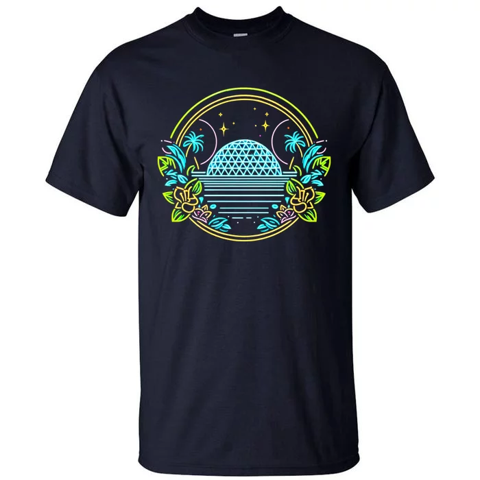 Neon Epcot Tall T-Shirt