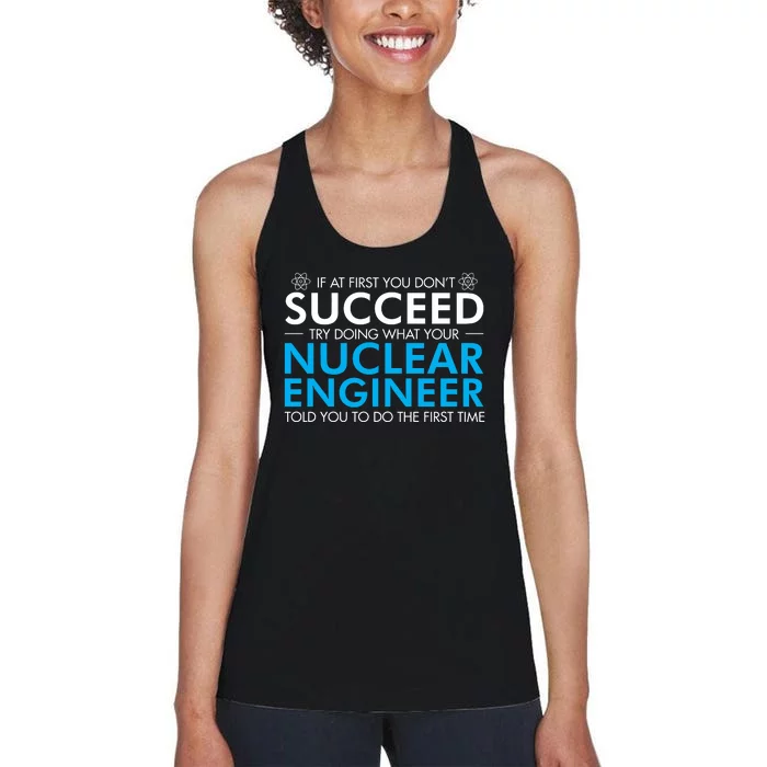 Nuclear Engineer Women's Racerback Tank