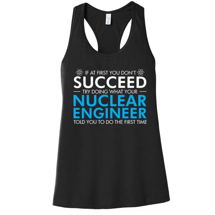 Nuclear Engineer Women's Racerback Tank