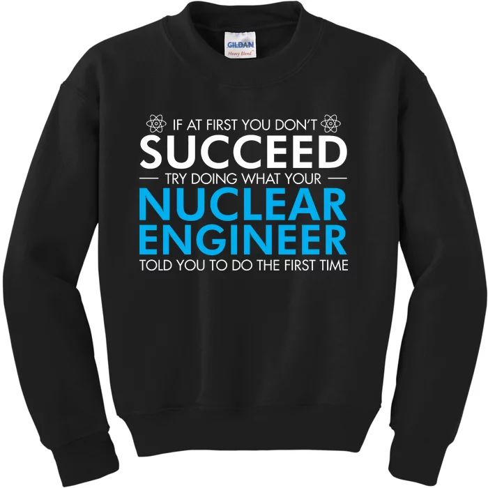 Nuclear Engineer Kids Sweatshirt