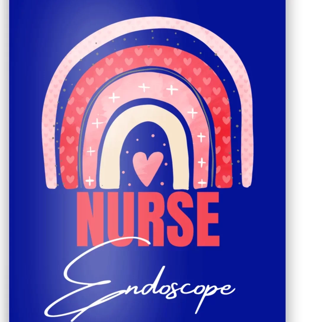 Nurse Endoscopy Nurse Endo Tech Colonoscopy Colon Anatomy Gift Poster