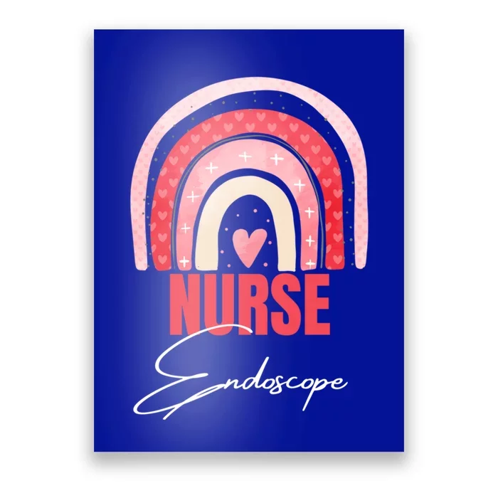 Nurse Endoscopy Nurse Endo Tech Colonoscopy Colon Anatomy Gift Poster