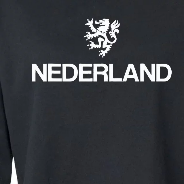 Nederland Emblem Netherlands Cropped Pullover Crew