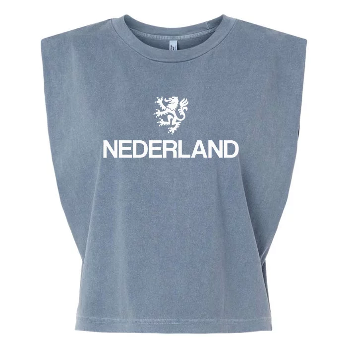 Nederland Emblem Netherlands Garment-Dyed Women's Muscle Tee