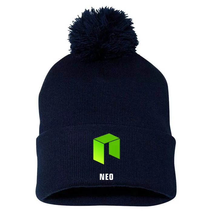 Neo Classic Pom Pom 12in Knit Beanie