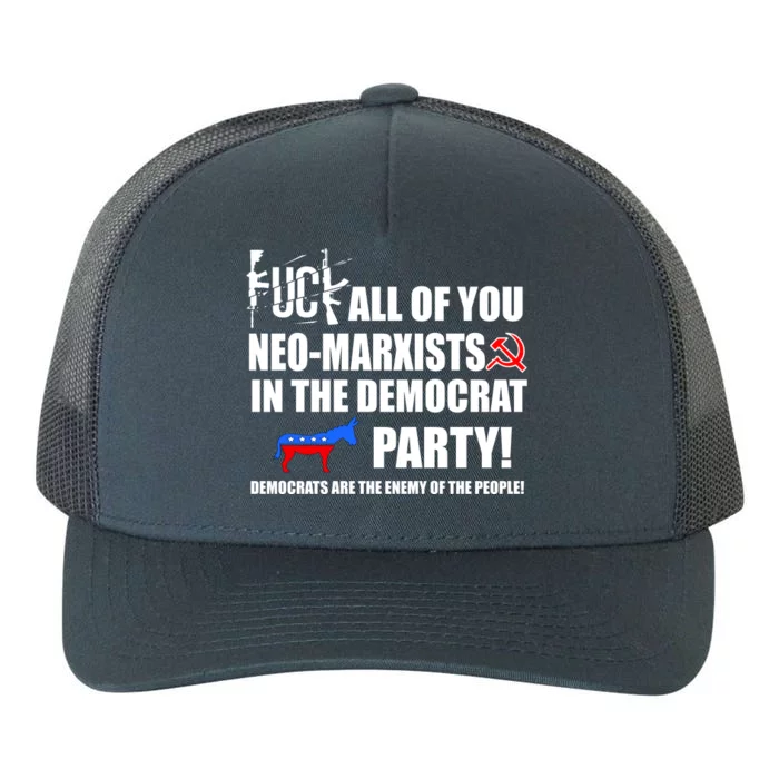 Neo Marxist Democrats Yupoong Adult 5-Panel Trucker Hat