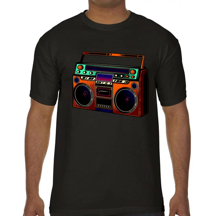 Neon Boombox Comfort Colors T-Shirt