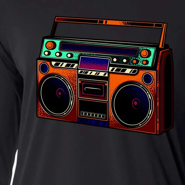 Neon Boombox Cooling Performance Long Sleeve Crew