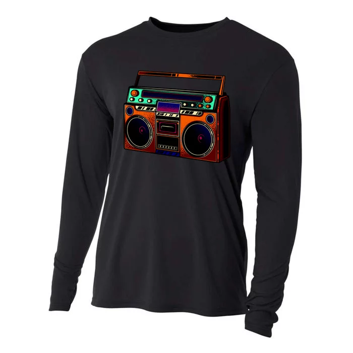 Neon Boombox Cooling Performance Long Sleeve Crew