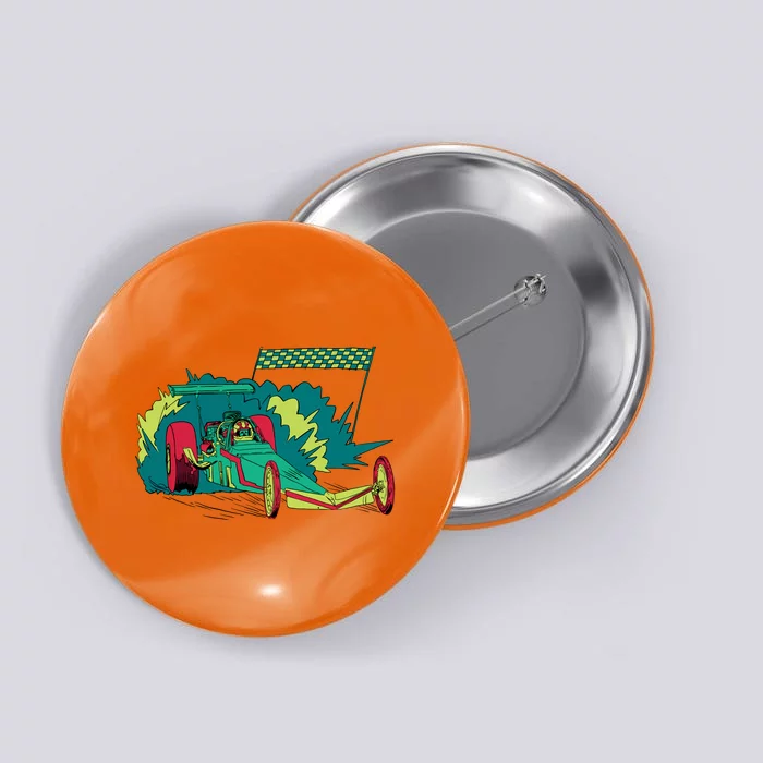 Neon Drag Racing Car Button