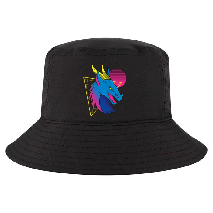 Neon Dragon Face Cool Comfort Performance Bucket Hat