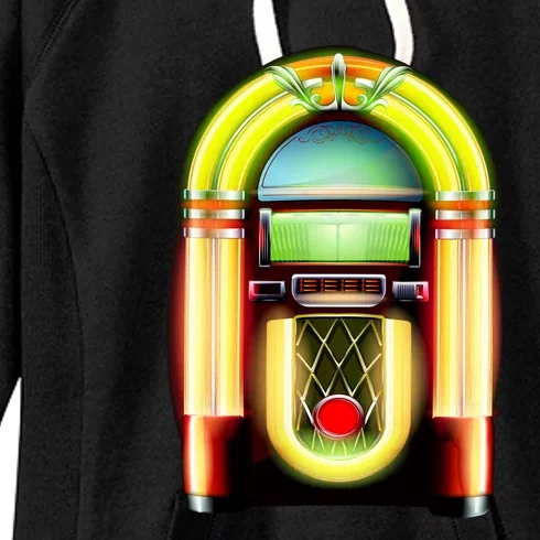 Neon Juke Box Women's Fleece Hoodie