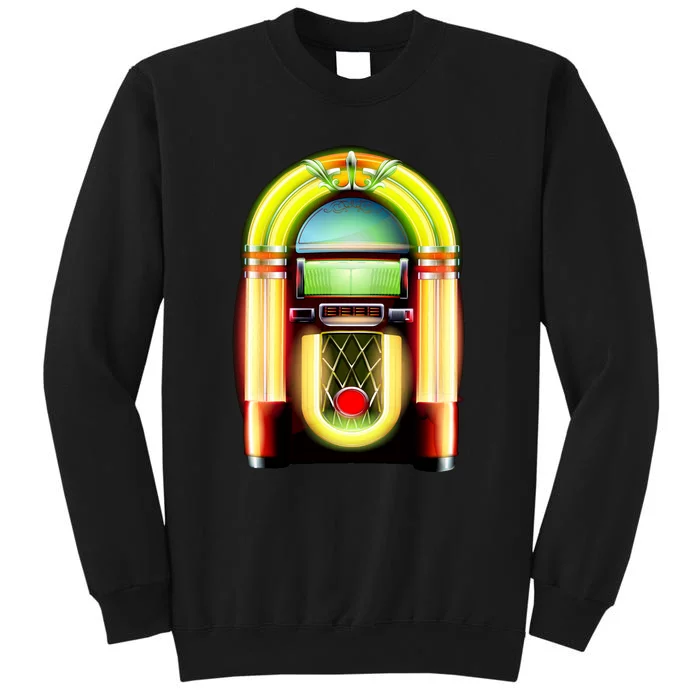 Neon Juke Box Tall Sweatshirt