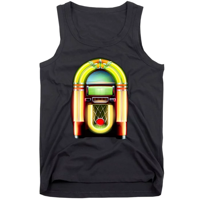 Neon Juke Box Tank Top