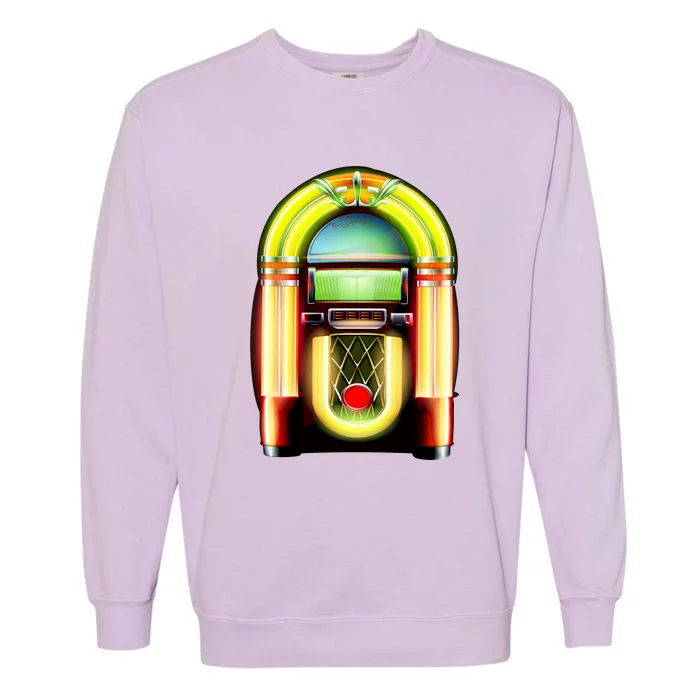 Neon Juke Box Garment-Dyed Sweatshirt