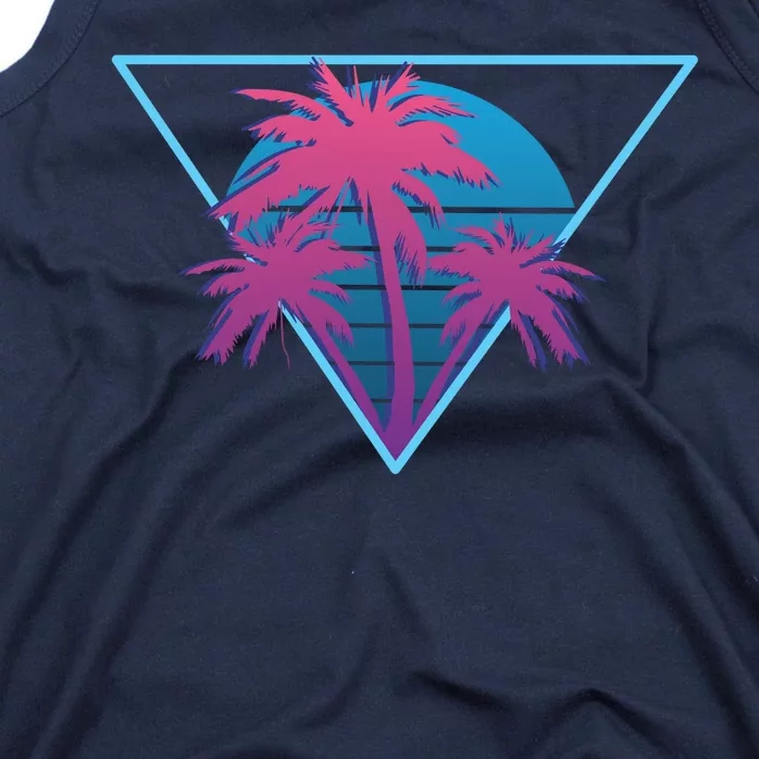 Neon Palm Trees Tank Top