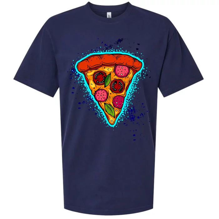 Neon Pizza Sueded Cloud Jersey T-Shirt