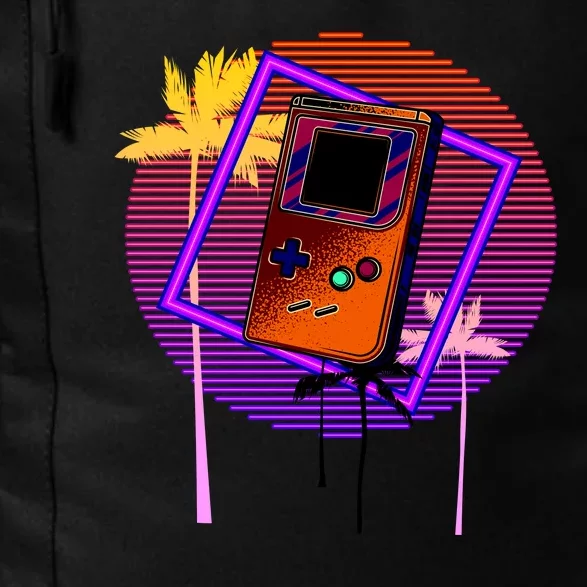 Neon Retro Video Game Daily Commute Backpack