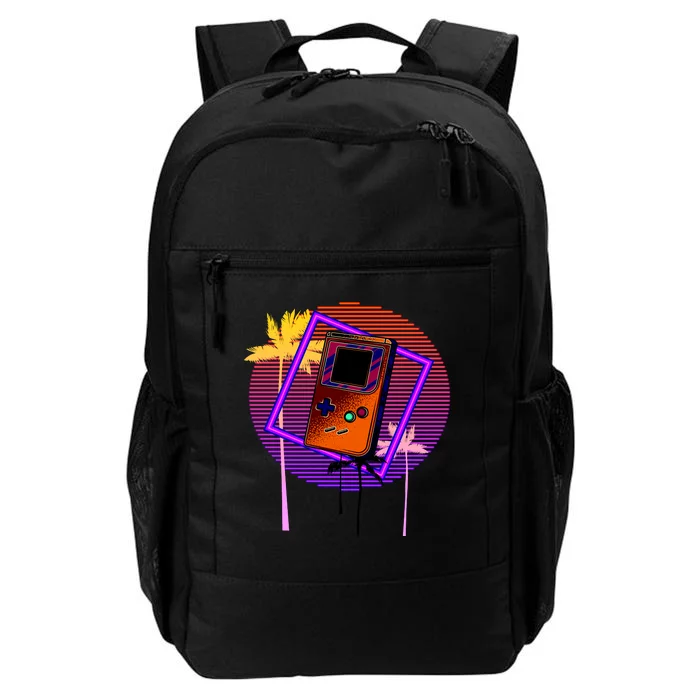 Neon Retro Video Game Daily Commute Backpack