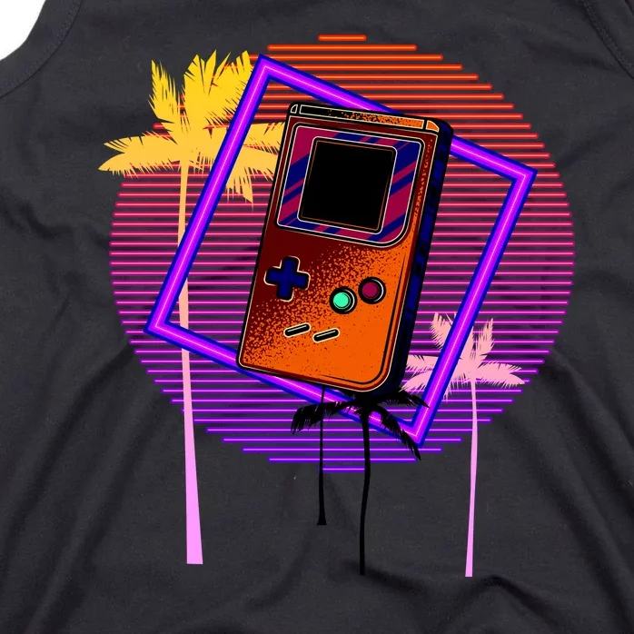 Neon Retro Video Game Tank Top