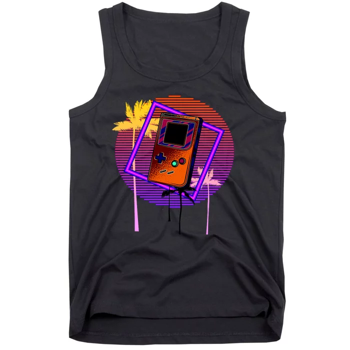 Neon Retro Video Game Tank Top